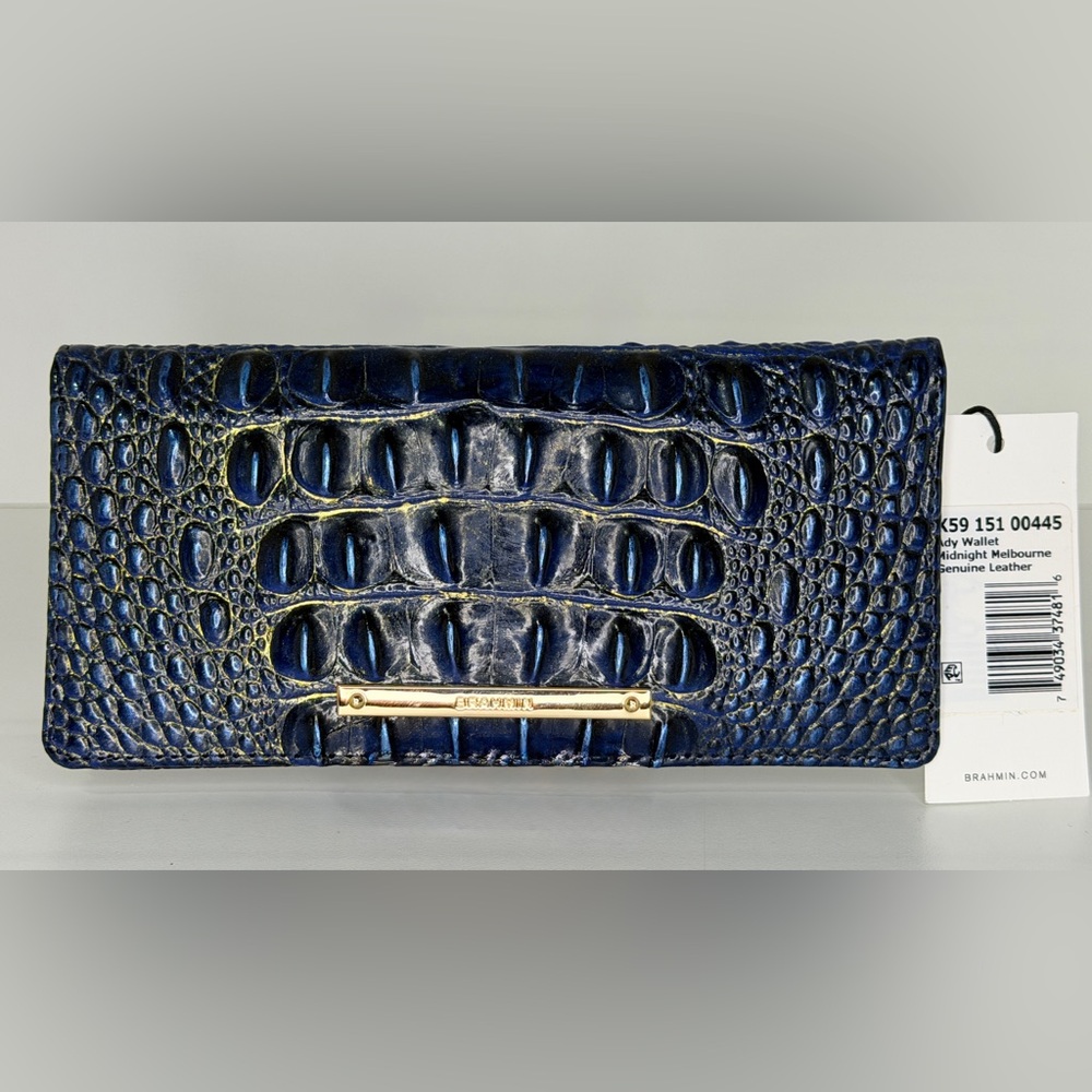 Brahmin NWT Midnight Ady Wallet
